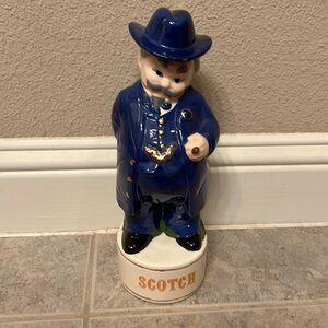 Scotch Stein, ceramic and hand painted, good condition, approximately 12”